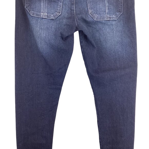 Wit & Wisdom Womens Dark Wash Skinny Jeans Size 4 Ankle Cropped Stretch - Picture 6 of 10